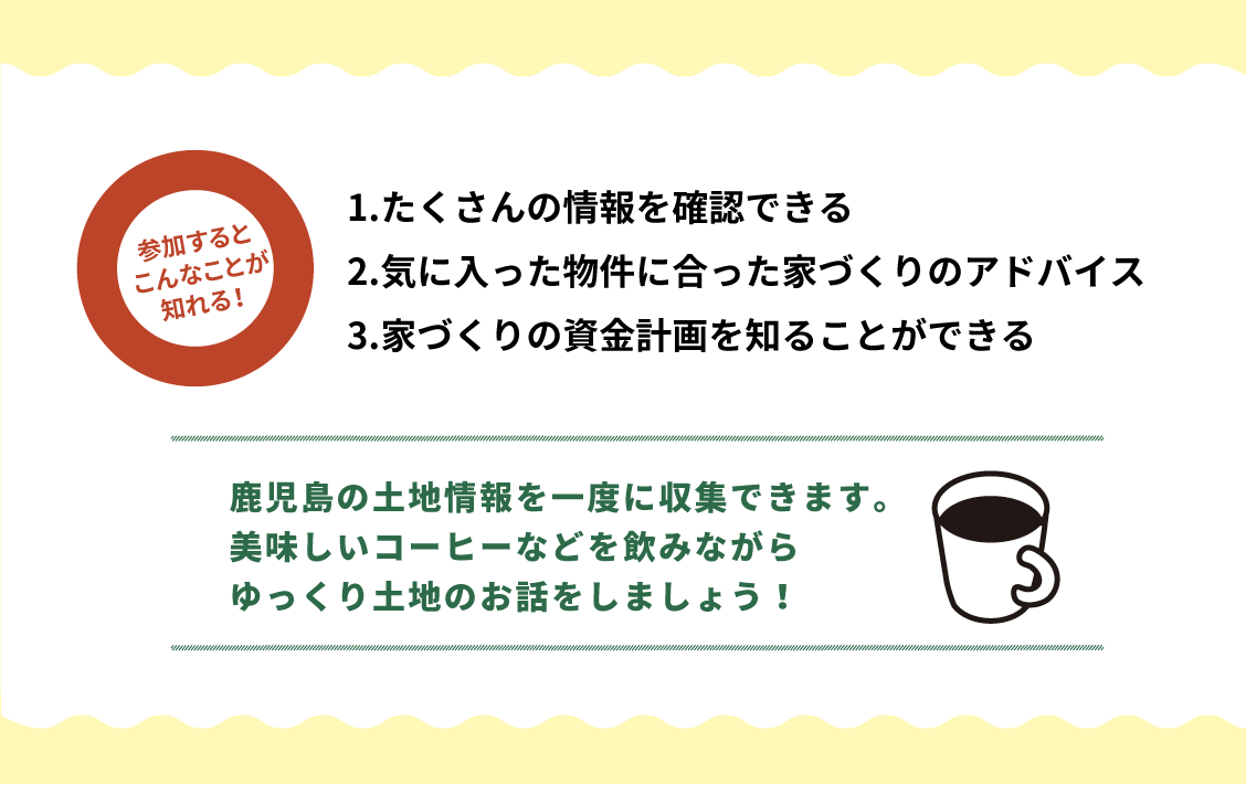 鹿児島の土地情報を一度に収集！