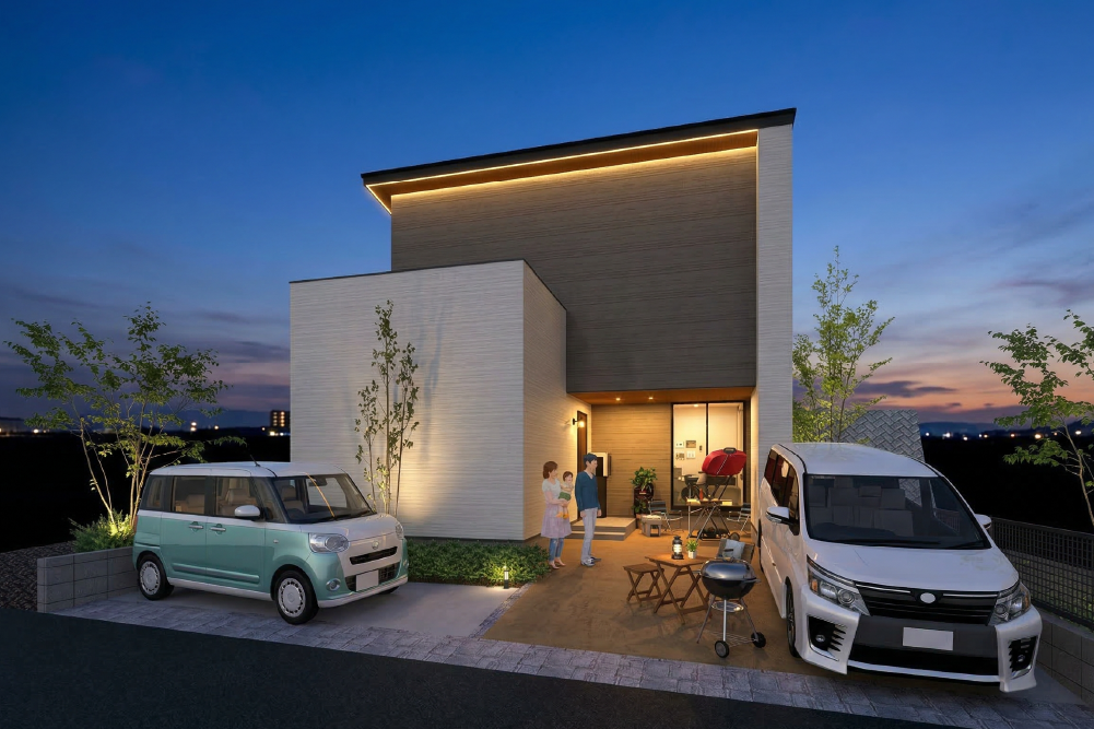 中山モデルハウス外観